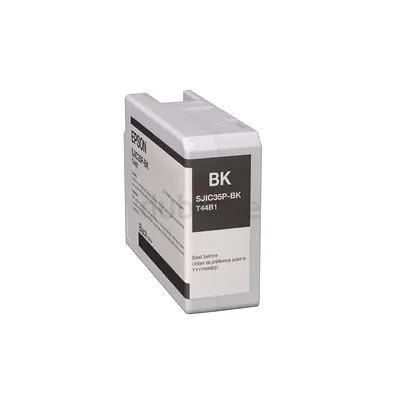 Epson Black Ink Cartridge SJIC35P-BK T44B1