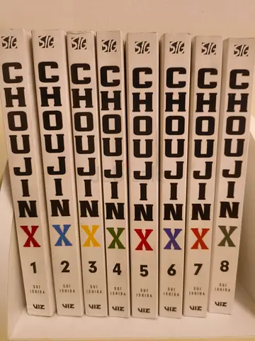 Choujin X Manga Volumes 1-8