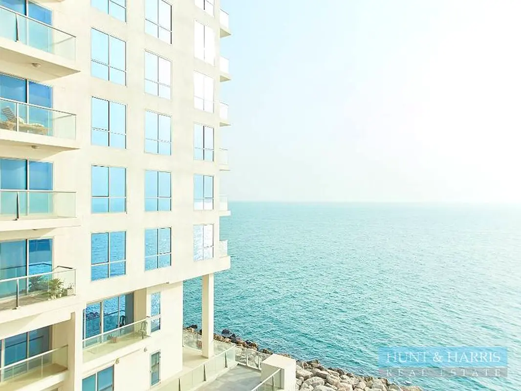 1 Bed for Rent - Al Marjan - Direct Sea View - Furnished and Upgraded