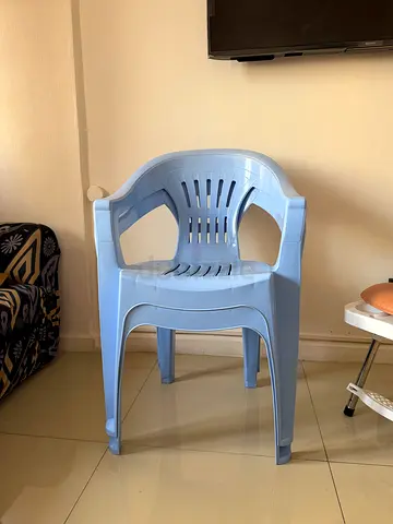Blue Plastic Chair