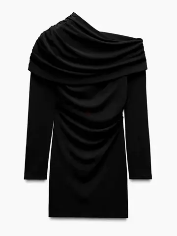 Zara Stylish Black Dress