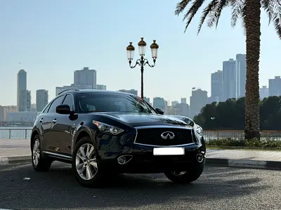 2020 Infiniti QX70 Luxury 3.7L V6| GCC specs| Low Mileage