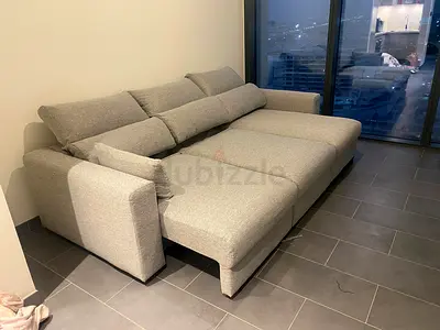 IKEA Esklstuna L Shape Sofa Gray