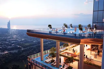 Luxury 2BR | High Floor | SZR & Downtown Skyline View | Prime Location