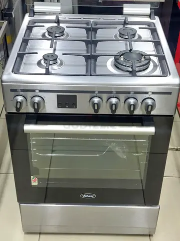 Model Terim Top 4 Burner Gas Down Oven Electric Cooker Range Size 60cm