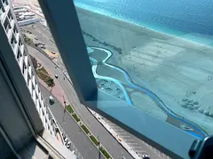 2 Bedroom Apartment with Direct Sea View for Rent in Ajman Corniche Towers