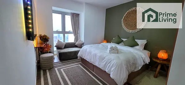 Stunning Furnished 2BR | Marina Views | High Floor