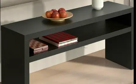 Black Console table W90xD26xH45