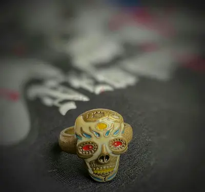 Skull ring / unisex