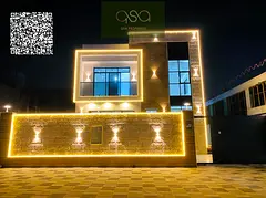 For sale, including registration fees: a modern villa with central air conditioning and a private sw