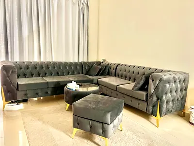 Sofa L-Shaped Set for Sale – Excellent Condition