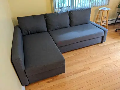 Modern Grey Sectional Sofa bed