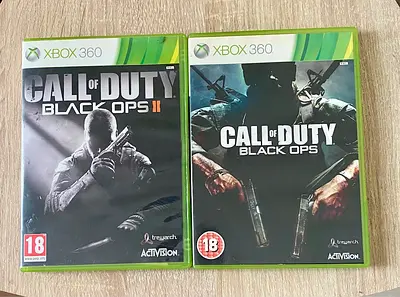 COD Black OPS + BLACK OPS II - Xbox 360