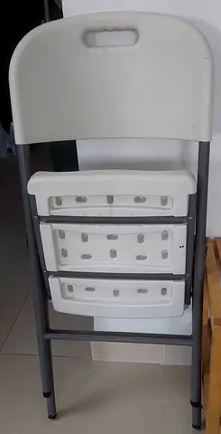 DH 45 EACH OF waterproof very solid chair MADE IN FRANCE I HAVE 2