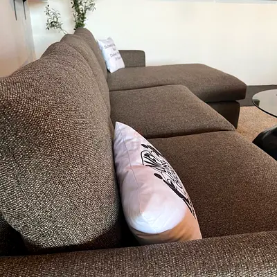 Cratebarrel lounge deep L shaped Sofa