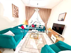 For monthly rent in Muwaileh area, a room and a hall with free internet and parking
