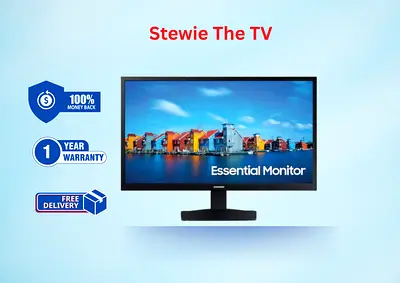 Samsung 22 Inch S33A FHD New Essential Monitor LS22A336NHU - Warranty - Free Deliver All Over UAE