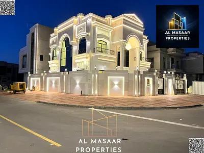 فيلا زاوية فاخرة للبيع | تصميم كلاسيكي راقٍ | مساحة واسعة | السعر شامل الرسوم
