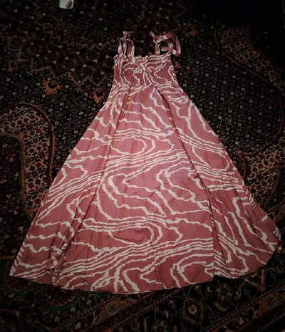 Stylish Pink long Dress