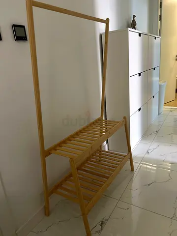 Wooden Hanger - Shoe rack- Shelf - Closet