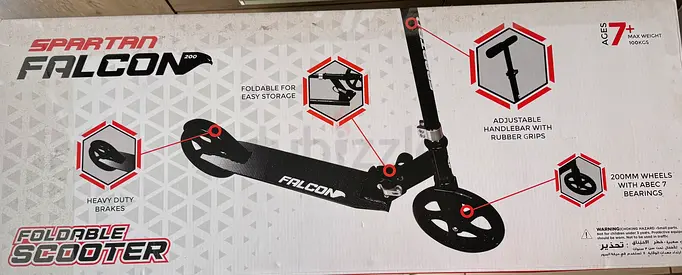 Spartan Falcon Pro Foldable Scooter