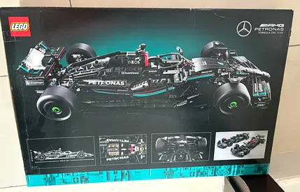 LEGO empty boxes (Ferrari / Mercedes / McLaren / Peugeot)