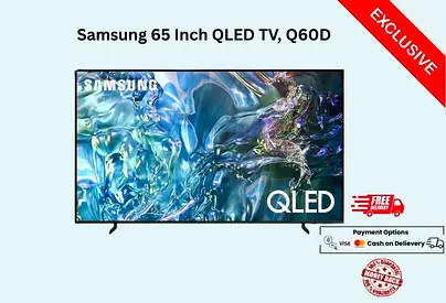 SAMSUNG QLED TV 4K 65Q60D 65 inch Smart TV-FREE Delivery-Warranty