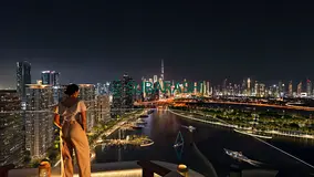 Spacious | Scenic Canal &amp; Burj Khalifa View