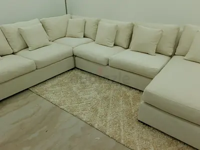 Crate and barrel Ushape sofa
