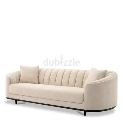 Elegant Modern 4 Seater Sofa in Beige Brand new