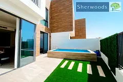Fully Furnished 3 Bedroom Villa with Pool For Rent - Mina Al Arab