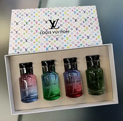 Louis Vuitton Fragrance Set / طقم هدايا عطور لويس فيتون 4 حبات