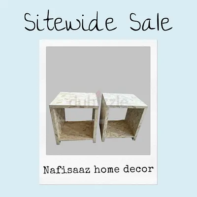 Stylish Real Marble-hand crafted Side Tables