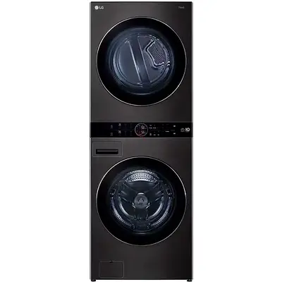 LG 19 Kg Washer 16 Kg Dryer, Wash Tower, Front Load, AI DD, Turbo Wash ™, Steam+™ DD MOTOR GLASS DOO
