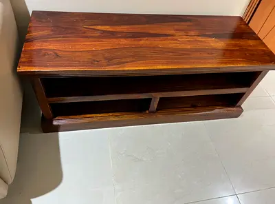 TV unit Marina solid wood- Entertainment center- TV table - TV cabinet