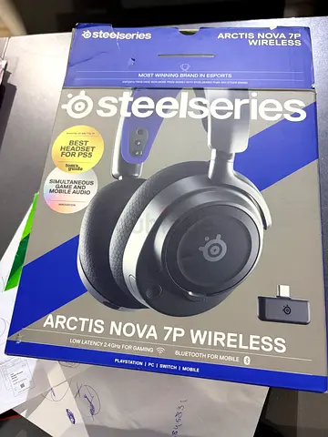 Steelseries arctis nova 7P wireless