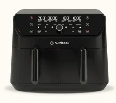 NUTRI COOK DUAL BASKET AIR FRYER