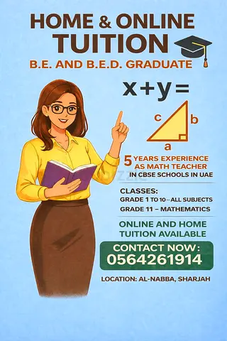 Home tuition and online tuition