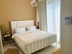 Cozy En-Suite Master Bedroom with Private Terrace in a villa with a blooming garden