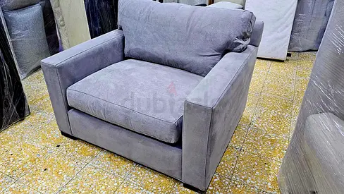 Crate and Barrel axis arm chair