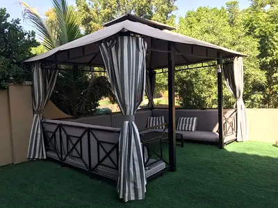 DISTRESS DEAL!!Best Offer: Stylish Outdoor Gazebo for Urgent Sale