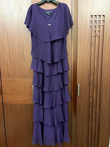 Elegant Purple Dress
