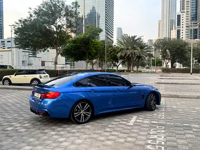 BMW 435i Gran Coupe Blue GCC Specs for sale