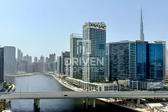 Canal and Burj Khalifa Views | Ready to Move in
