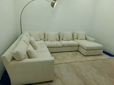 Premium Quality crate and barrel Ushape sofa