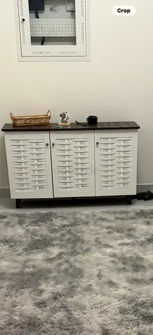 Elegant White Storage Cabinet