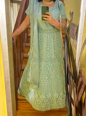 Blue lehenga for sale