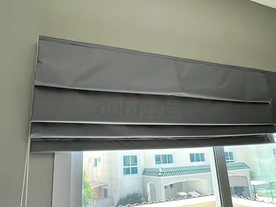 Silver/grey blacknout blinds - price is final