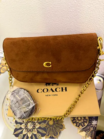Coach Suede Handbag in Flawless Condition