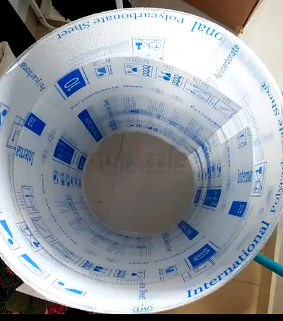 Polycarbonated sheet (for door frame/to protect table top/Rug/Carpet or make partitions negociable